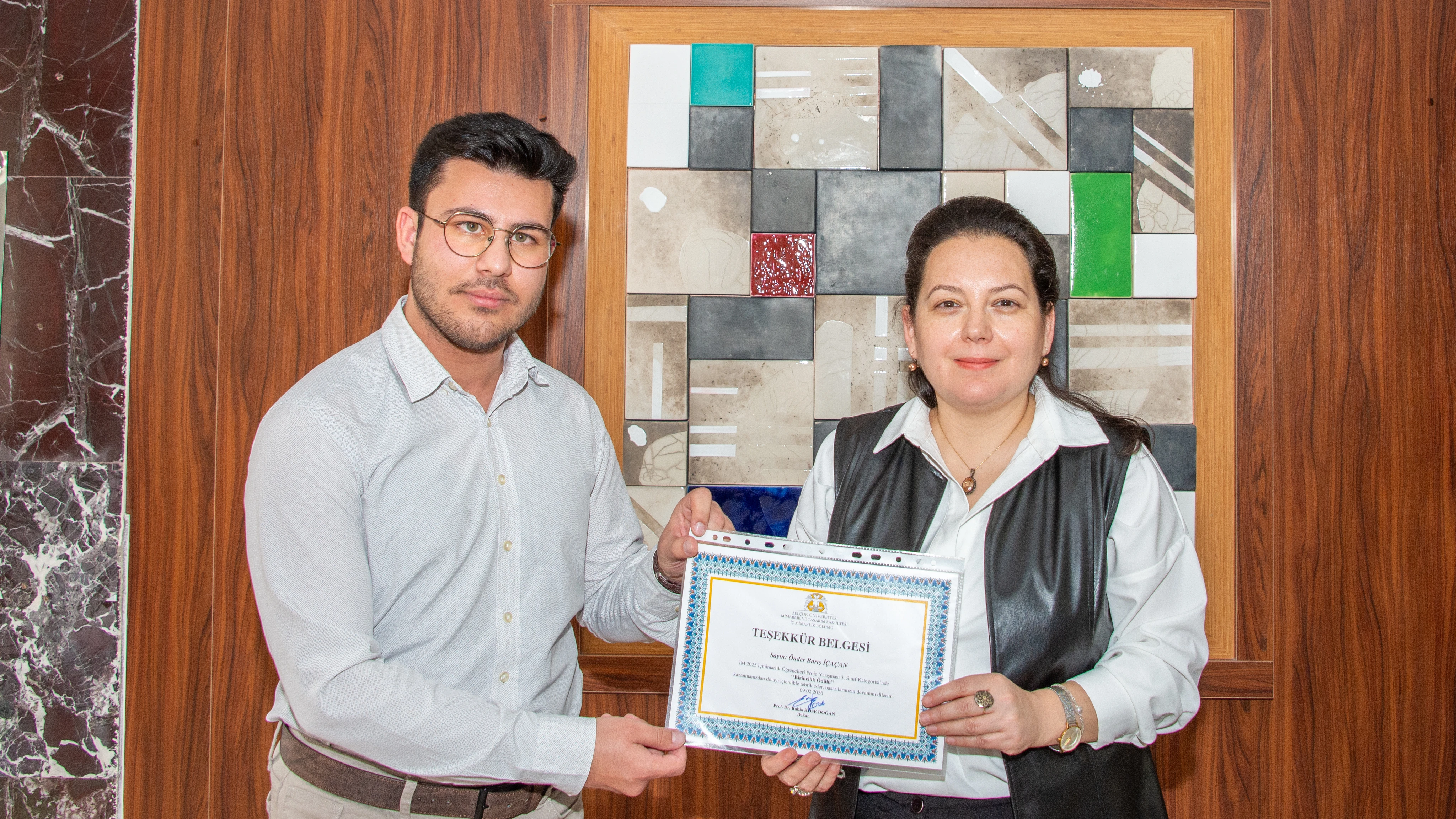 Selçuk Üniversitesi öğrencileri 2 ödülün sahibi oldu